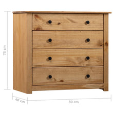 Load image into Gallery viewer, Nuno Side Cabinet Pine Panama Range