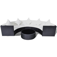 Load image into Gallery viewer, Madera Outdoor Lounge Set Black