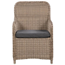 Load image into Gallery viewer, Natural Color 6 Seater Stylish Outdoor Setting