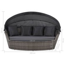 Load image into Gallery viewer, Luxor Outdoor Bed with Canapy