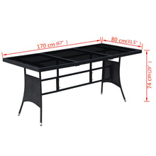 Load image into Gallery viewer, Modern 8 Seater Polly Rattan Outdoor Set