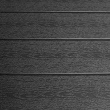 Load image into Gallery viewer, Matt black outdoor 8 Seater Dining Set