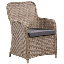 Load image into Gallery viewer, Natural Color 6 Seater Stylish Outdoor Setting