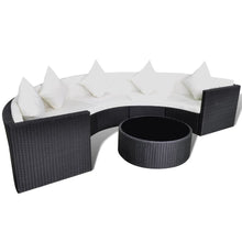 Load image into Gallery viewer, Madera Outdoor Lounge Set Black