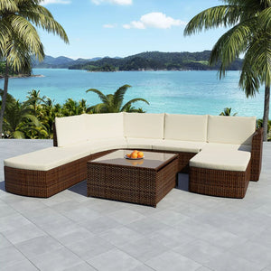 Altari outdoor Lounge Suite Brown