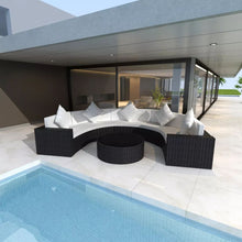Load image into Gallery viewer, Madera Outdoor Lounge Set Black
