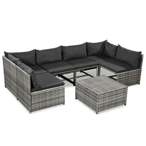 Nina Oudoor Lounge Set With Coffee Table