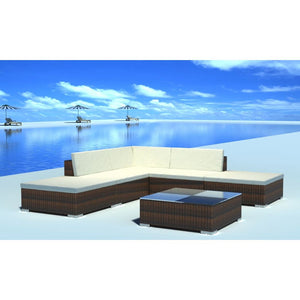 Dona Brown Outdoor Lounge set