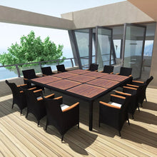 Load image into Gallery viewer, Sullivan 12 Seater Grand Outdoor Dining Set
