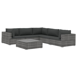 Alcona Grey Outdoor 6 Pieces Set