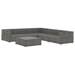 Alcona Grey Outdoor 6 Pieces Set