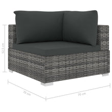 Load image into Gallery viewer, Alcona Grey Outdoor 6 Pieces Set
