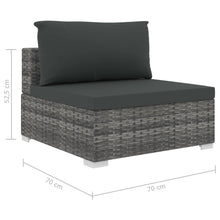 Load image into Gallery viewer, Alcona Grey Outdoor 6 Pieces Set
