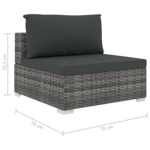 Alcona Grey Outdoor 6 Pieces Set