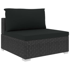 Marcel All Black Luxury Outdoor Lounge