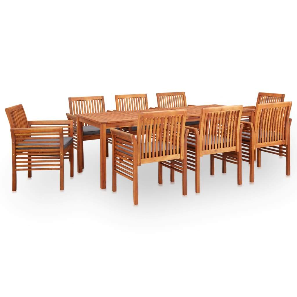 Charc 8 seater Solid Wood Dining Set