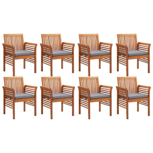 Charc 8 seater Solid Wood Dining Set