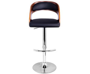 2× Wooden Kitchen Stools