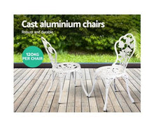 Load image into Gallery viewer, Fremont 3pc Almunium Outdoor Set
