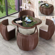 Load image into Gallery viewer, Black Outdoor Set Modern Pre Order
