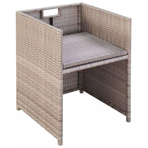 Fallona Beige 10 Seater Outdoor Dining Set