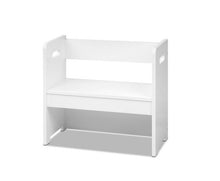 Load image into Gallery viewer, Keezi 4PCS Kids Table and Chairs Set Storage Box Toys Play Desk Wooden Children
