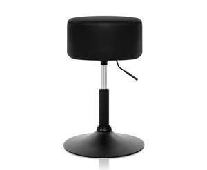 Kitchen Bar Stools Accent Chairs Gas Lift Stool Swivel Barstools Leather Black