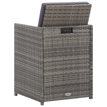Load image into Gallery viewer, Liza 13 Piece Outdoor Dining Set Poly Rattan and Acacia Wood Anthracite
