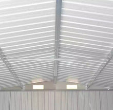 Load image into Gallery viewer, Garden Shed Metal Tool Storage Workshop multi colour size 257x597x178 cm

