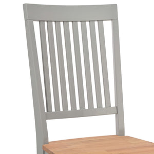 Roger 5 Piece Dining Set Solid Oak Wood