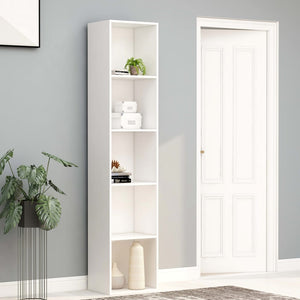 Lexington Book Cabinet White 40x30x189 cm Chipboard