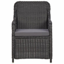 Load image into Gallery viewer, Barca 7 Piece Outdoor Dining Set Poly Rattan Black

