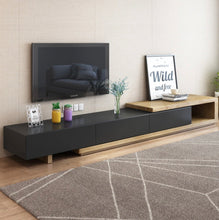 Load image into Gallery viewer, Long Size Extendable Modern Entertainment Unit
