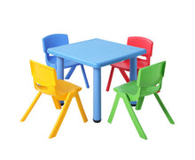 Load image into Gallery viewer, Keezi 5 Piece Kids Table and Chair Set - Blue
