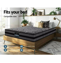 Load image into Gallery viewer, Giselle Mattress Queen Double King Single Firm Foam Pocket Spring 22cm
