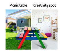Load image into Gallery viewer, Keezi Kids Wooden Picnic Bench Set
