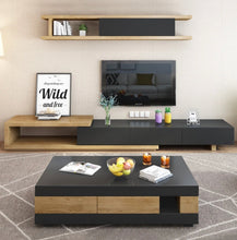 Load image into Gallery viewer, Long Size Extendable Modern Entertainment Unit
