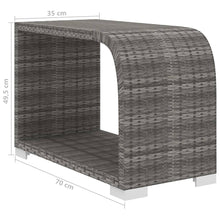 Load image into Gallery viewer, Logan 8 Piece Garden Lounge Set with Cushions Poly Rattan Black
