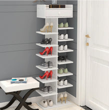 Load image into Gallery viewer, Stylish Shoe Rack Shoe Organiser Black
