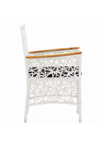 Load image into Gallery viewer, Parker 9 Piece Outdoor Dining Set Poly Rattan White
