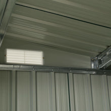 Load image into Gallery viewer, Garden Shed with Sliding Doors Anthracite 329.5x205x178 cm Steel
