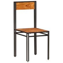 Load image into Gallery viewer, Mora Dinning Set 7 Pieces Solid Acacia Wood with Sheesham Finish
