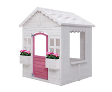 Load image into Gallery viewer, Kids Cubby House Wooden Outdoor Childrens Gift Pretend Play Set
