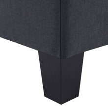 Load image into Gallery viewer, League 3Seater Sofa Dark Grey Fabric
