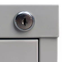 Load image into Gallery viewer, FirstChoise File Cabinet with 3 Drawers Grey 102.5 cm Steel
