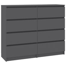 Load image into Gallery viewer, Mellor Drawer Sideboard Grey Chipboard
