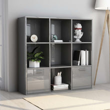 Load image into Gallery viewer, Veranda Book Cabinet High Gloss Grey
