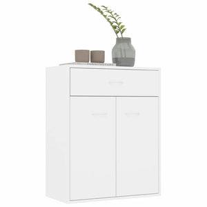 Fawn Sideboard High Gloss White Chipboard