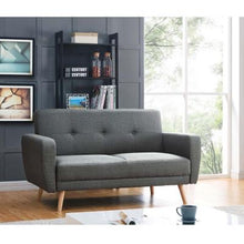 Load image into Gallery viewer, Tristan 6 Seater Sofa Bed Set w/ Ottoman - Grey
