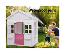 Load image into Gallery viewer, Kids Cubby House Wooden Outdoor Childrens Gift Pretend Play Set
